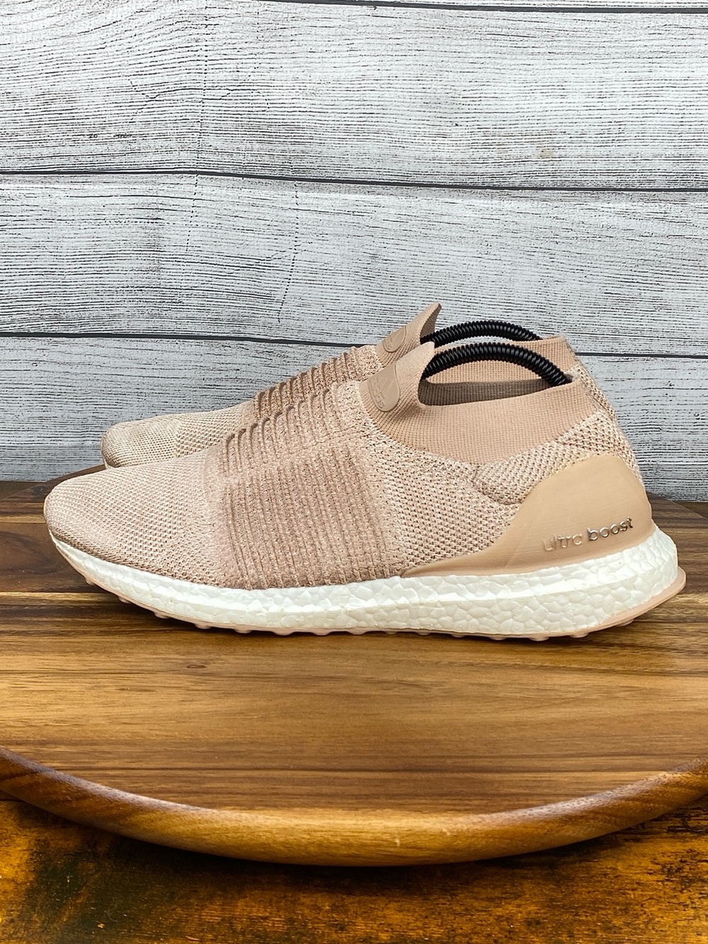 adidas UltraBoost Laceless Mid Ash Pearl Slip On Shoes CQ0010 Women’s Size 11